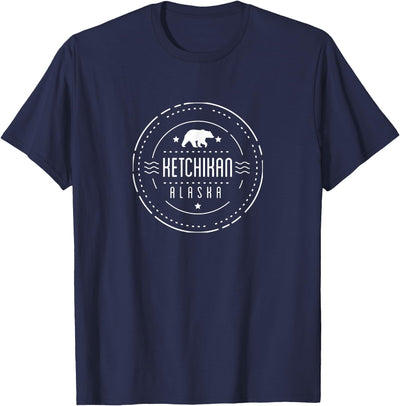 Ketchikan Alaska with Bear T-Shirt