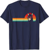 Funny Llama Shirts Retro Vintage Llama - Farm Animal Lover Zoologist Zookeeper T-Shirt - Navy Blue