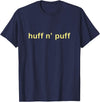 Petit World Designs house huff n puff T-Shirt - Navy Blue