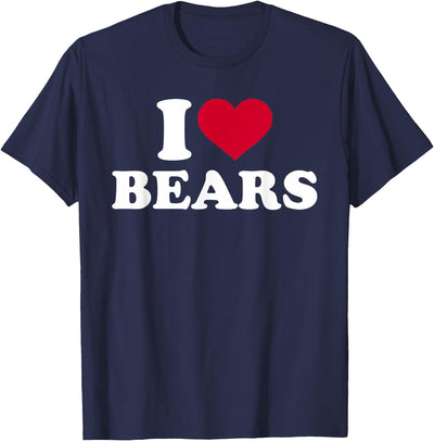 Bear Tshirts I Love Bears T-Shirt T-Shirt