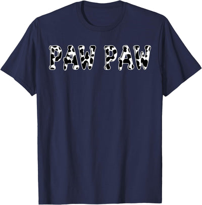 Cow Paw Birthday Family Matching Girl Boy Farm Birthday T-Shirt