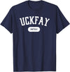Freedom 4 All Apparel Co. Subtle Resistance Uckfay Umptray Pig Latin 8647 Funny T-Shirt - Navy Blue