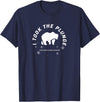 Polar Bear Llunge Polar Plunge Polar Bear I Took The Plunge T-Shirt - Navy Blue