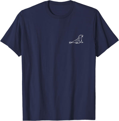 Sea Lion Animal Badge Patch Line Art Outline Gift T-Shirt
