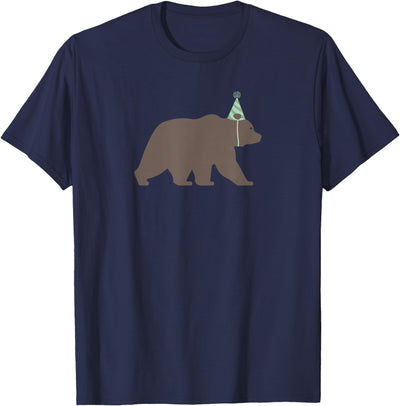 Bear Birthday , Kids Animal Birthday T-Shirt