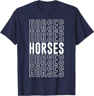 Horses Apparel Horses T-Shirt