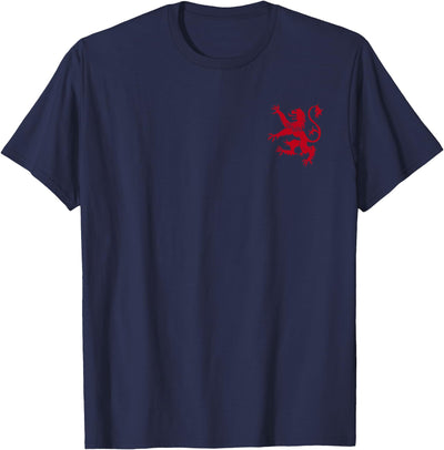 Scotland RED Lion Rampant Symbol T-Shirt