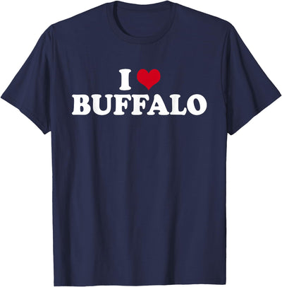Cow I Love Buffalo New York T-Shirt