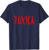 The Spanish Cow Toxica Funny Spanish Toxic Mexican T-Shirt - Navy Blue