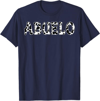 Cow Abuelo Birthday Family Matching Girl Boy Farm Birthday T-Shirt