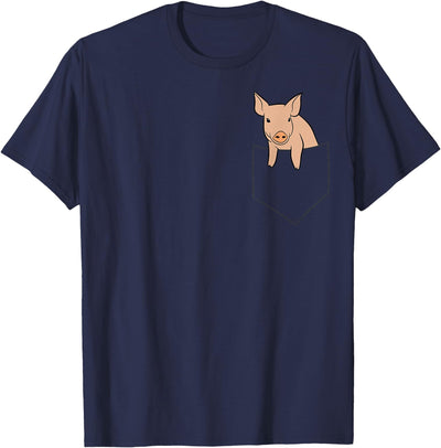 Pig in the Bag Funny Bags Pig T-Shirt