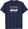 Bunny Rescue, Real Heroes Rescue Rabbits T-Shirt in Navy Blue