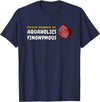 Aquarium Designs - Cichlids Tropical Discus Fish Proud Member of Aquaholics Discus Fish Lover Aquarist T-Shirt - Navy Blue