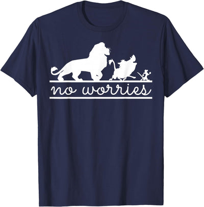 Lion King No Worries Silhouette Trio T-Shirt