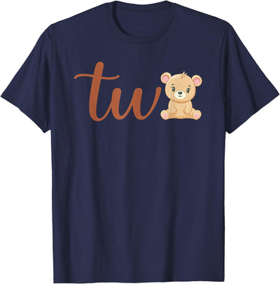 Two of The Birthday Boy Bear 1st Birthday Party Boy T-Shirt