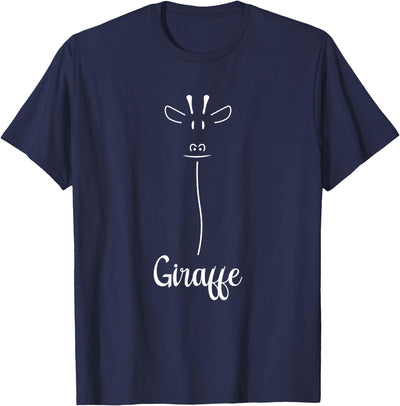 Stick Man Funny Giraffe Motif Giraffe T-Shirt