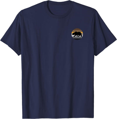 Equal Rights Gay Bear Sânpebe Designs Mens Gay Bear Pride Distressed Men Pocket T-Shirt
