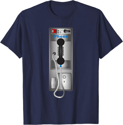 Classic and Vintage Phone Novelty Designs. This is My payphone Costume | Just a payphone Costume T-Shirt