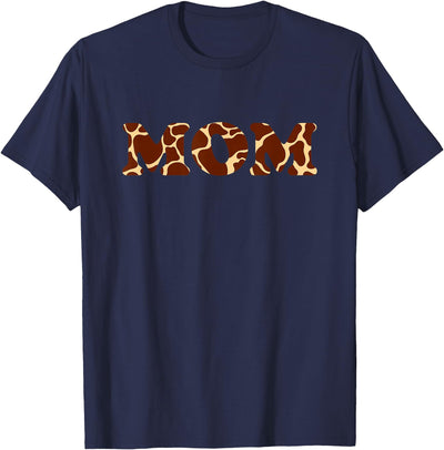 Giraffe Print Pattern for Giraffe Mom T-Shirt