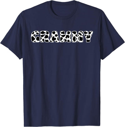 Cow Grammy Birthday Family Matching Mothers Day Farm T-Shirt