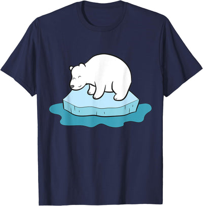 Arctic Polar Bear Tees And Gifts Ice Bear Polar Bears On Ice Save The Polar Bears T-Shirt