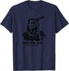 Nebraska Statue Oklahoma Court Standing Bear Ponca Tribe T-Shirt - Navy Blue