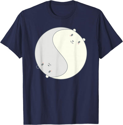 Cool Chibi Anime Ying Yang Zen Polar Bears Tee Cool Anime Polar Bears Chibi Kawai Manga Ying Yang Zen Tee T-Shirt