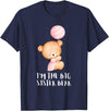 Big Sister Little Sister Outfits Siblings - Im the big sister bear T-Shirt - Navy Blue