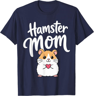 Hamster Mom Keeper Woman Girl Hamster T-Shirt