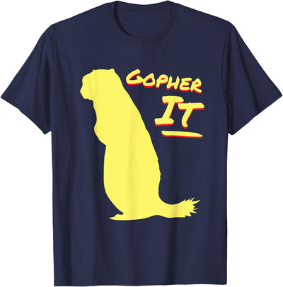 Green Cow Land Gopher It Funny Pun T-Shirt