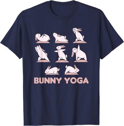 Bunny Yoga Poses T-Shirt