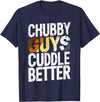 Bear Pride Community Chubby Guys Cuddle Better Gay Bear T-Shirt - Navy Blue