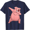 Pig Gift Pig Lover Stuff & Pig Novelty Accessories Cute Pig Art For Men Women Kids Livestock Farming Pig Lovers T-Shirt - Navy Blue