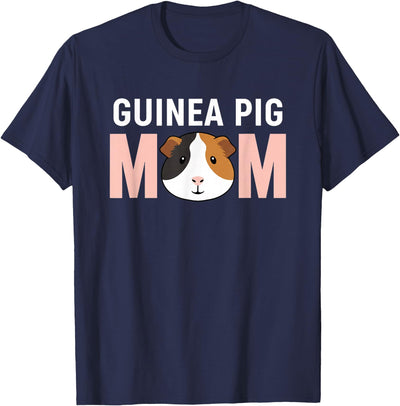 FarmAnimal Guinea Pig Mom Cavy Owner Mom Design T-Shirt