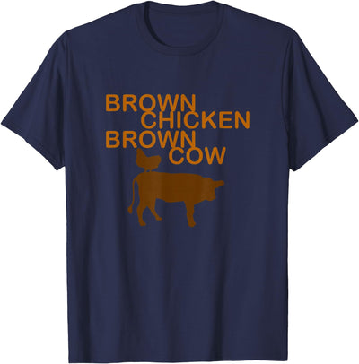 Brown Chicken Brown Cow Funny T-Shirt