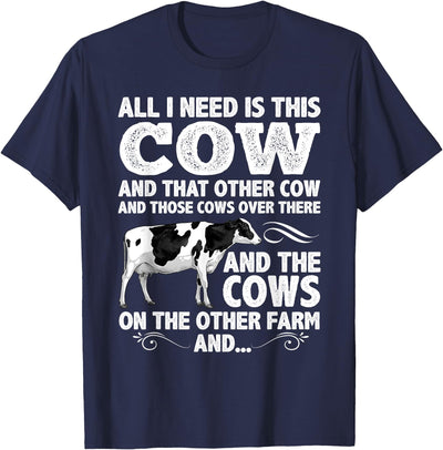 Funny Cow T-Shirt - Hilarious Farm Animal Design