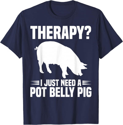 Pot Belly Pig Owner Food Toys Supplies Mom T-Shirt