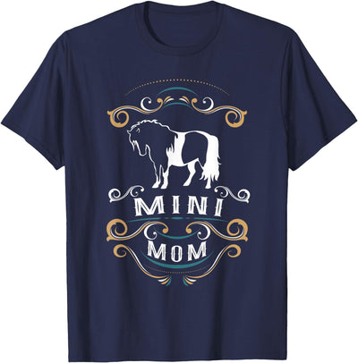 NIckerStickers Mini Mom | Trending Miniature Horse T-Shirt