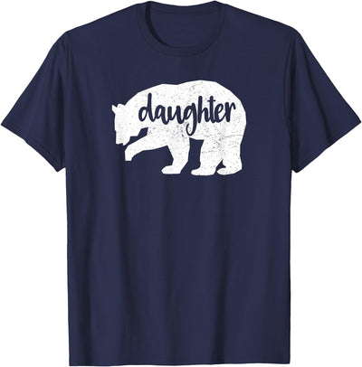 Daughter Bear - Funny Family Cool Animal Love T-Shirt