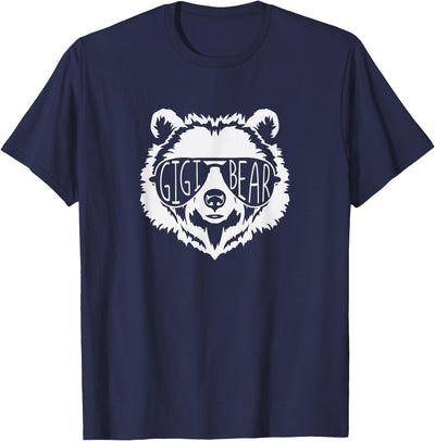 Gigi Bear Face with Sunglasses T-Shirt