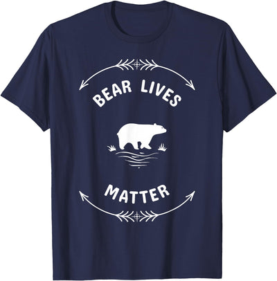 Animal Lover Save The Bears Wild Animal Tees Animal Lover Bear Lives Matter Save The Bears T-Shirt T-Shirt