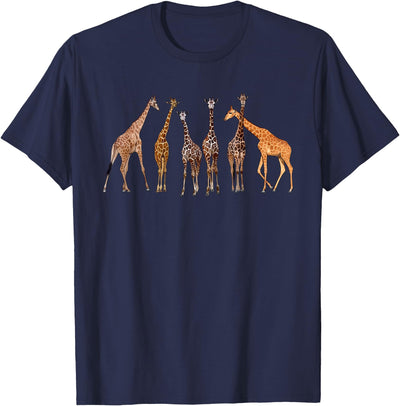 Cute Giraffe Design for Men Women Safari Zoo Giraffe Lovers T-Shirt