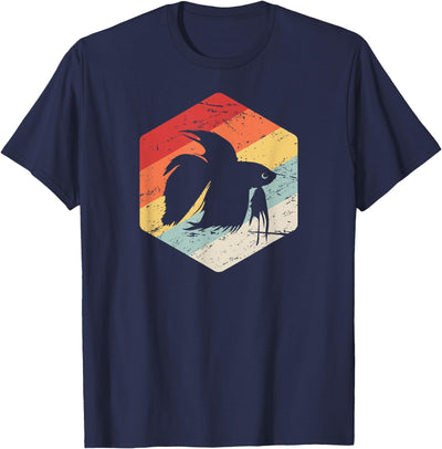 Retro Vintage Freshwater Aquarium Betta Fish T-Shirt
