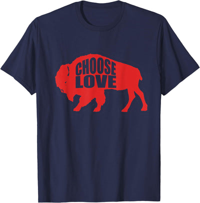 Cow Choose Love Buffalo Strong T-Shirt
