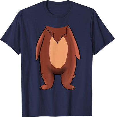 Bear Halloween Costume - Brown Grizzly Bear T-Shirt