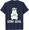 Cute Polar Bear Gifts And Tees Polar Bear Arctic - Stay Cool T-Shirt - Navy Blue