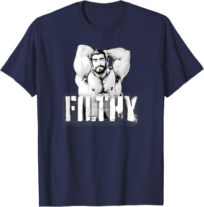 Mens Filthy Gay Bear Muscle Daddy Bear LGBT Gay Pride 2024 T-Shirt