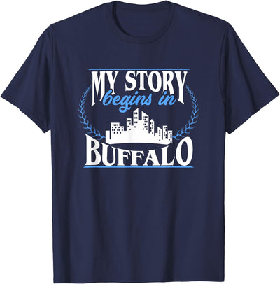 Cow Dennex Born in Buffalo T-Shirt