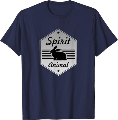 Spirit Animal Rabbit Badge T-Shirt