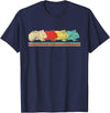 Funny Guinea Pig Shirts Retro Vintage Guinea Pig - Pet Owner Animal Lover T-Shirt - Navy Blue